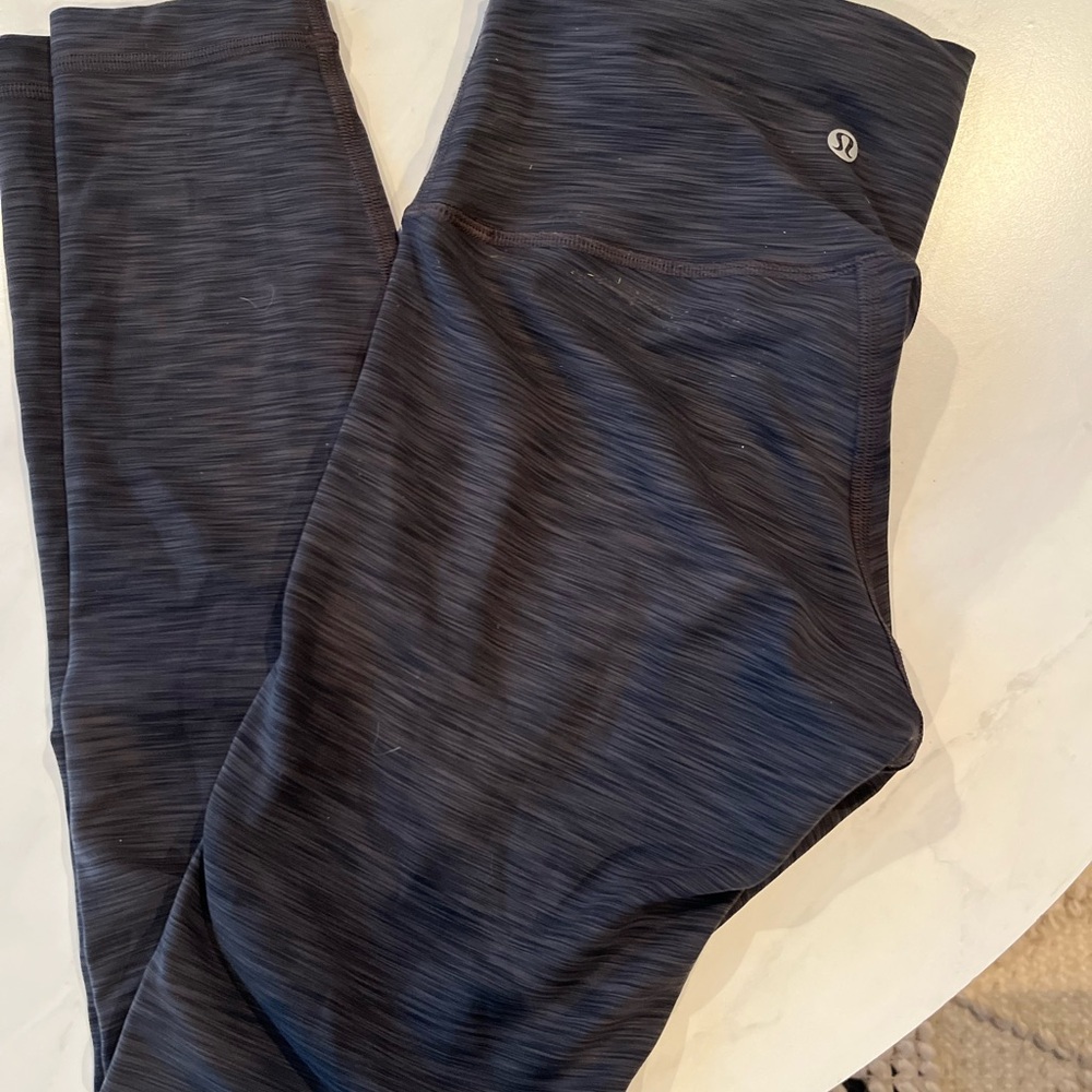 Lululemon leggings. Grey. Size 4